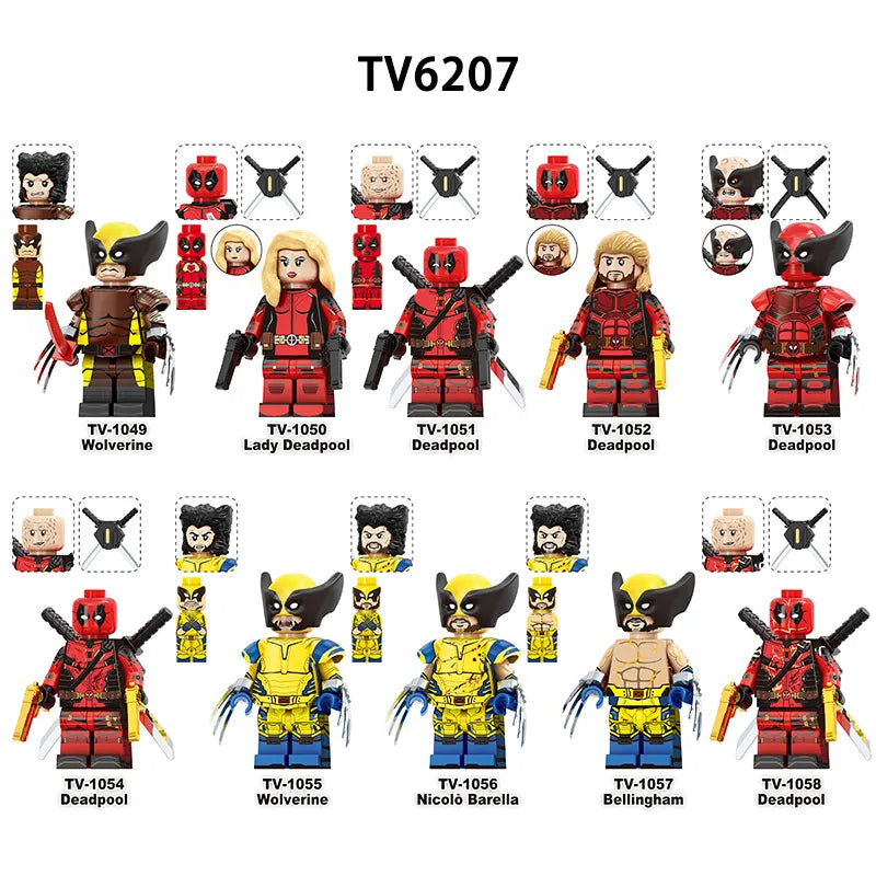 Zestaw figurek Super Hero - Zestaw x10