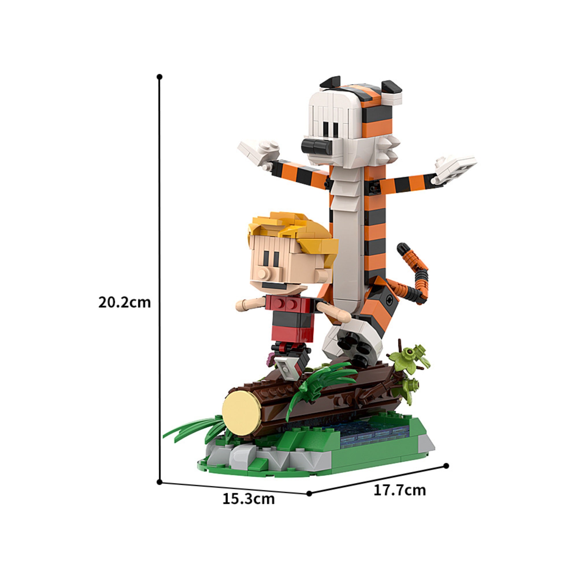 Zestaw klocków Calvin and Hobbes