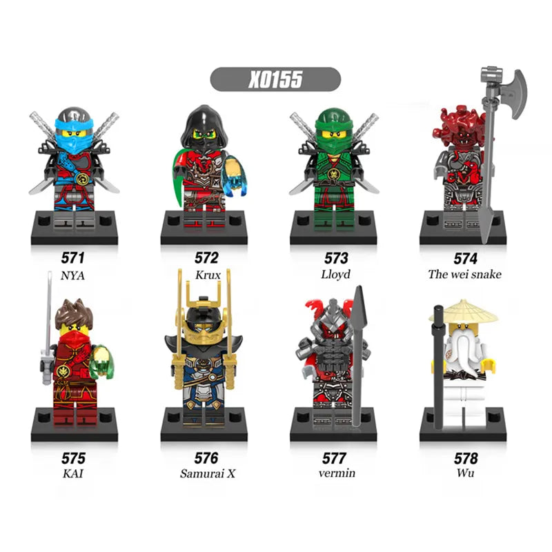 Zestaw figurek Ninjago - Zestaw x8