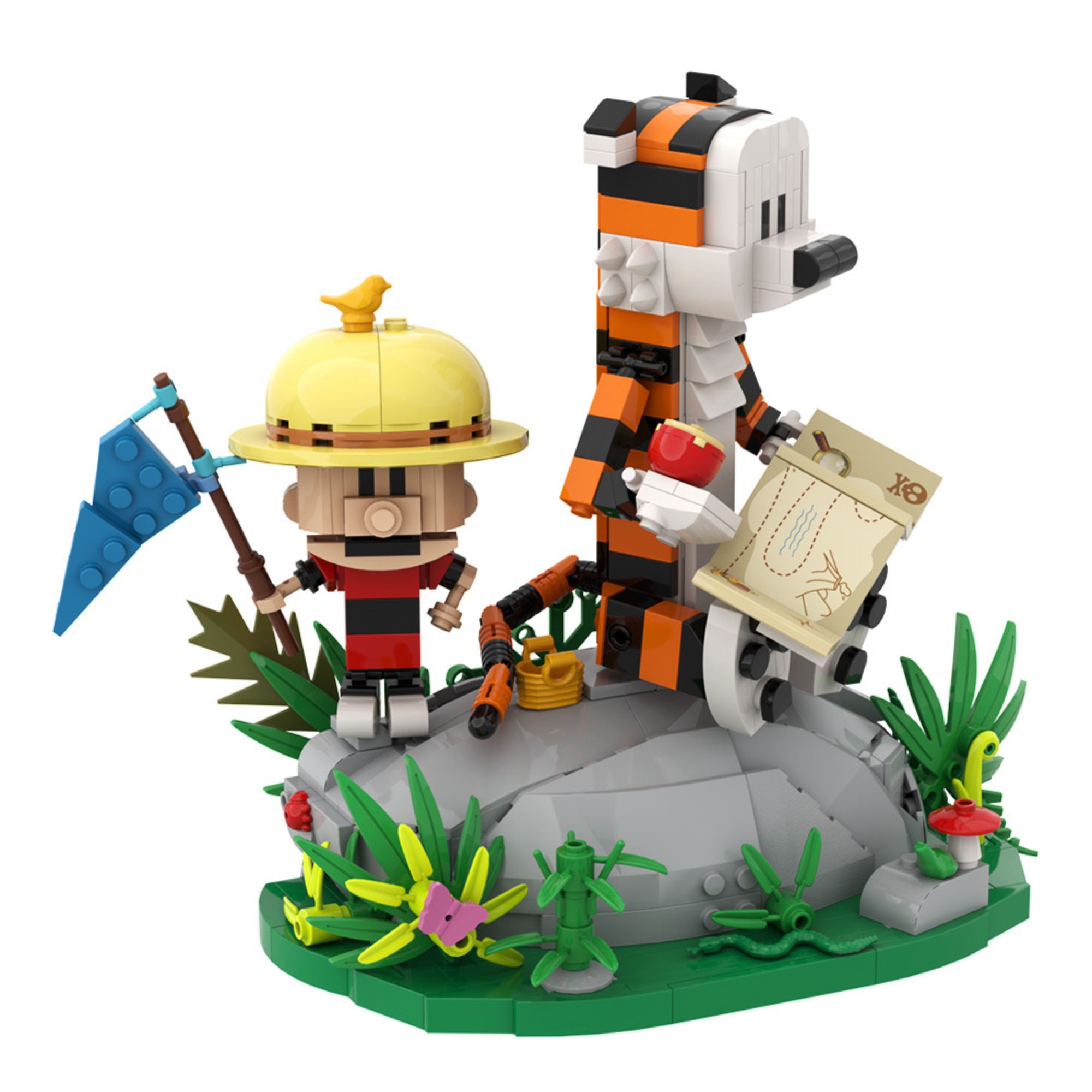 Zestaw klocków Calvin and Hobbes