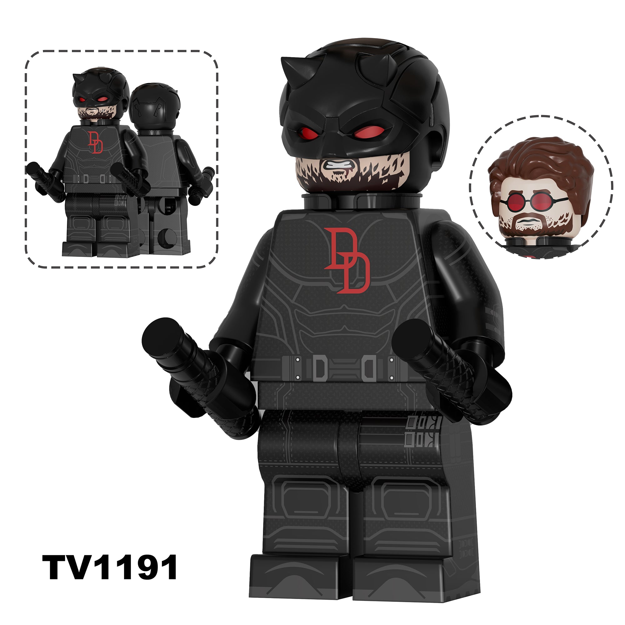 Zestaw figurek Super Hero - TV-1191