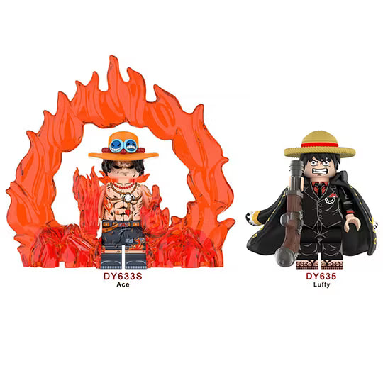 Zestaw fiigurek one piece