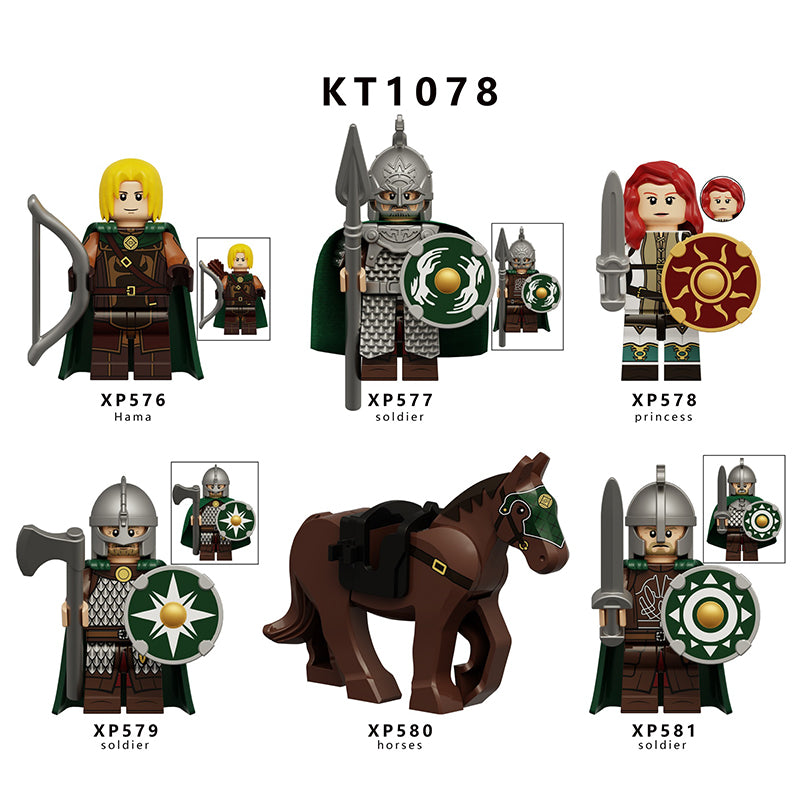 Zestaw figurek Medieval - Zestaw x6