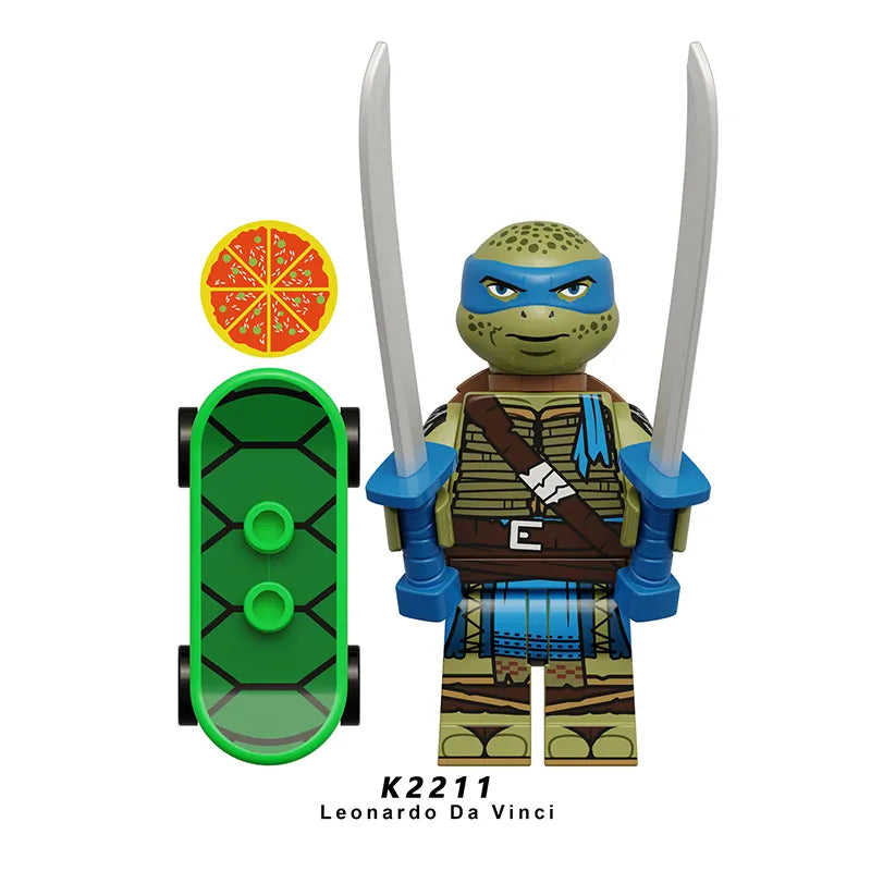 Zestaw figurek TMNT - K-2211