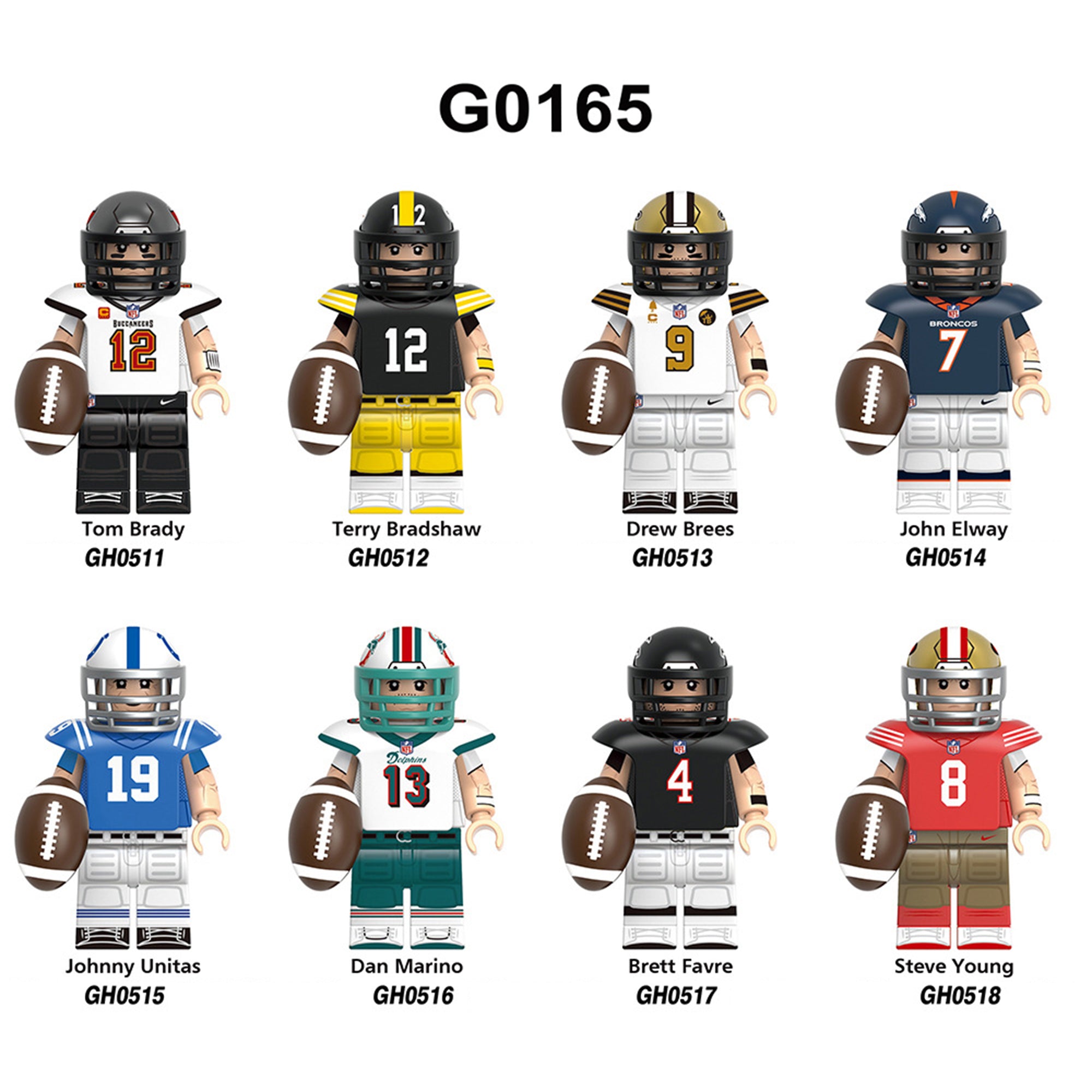 Zestaw figurek Football Team - Zestaw x8