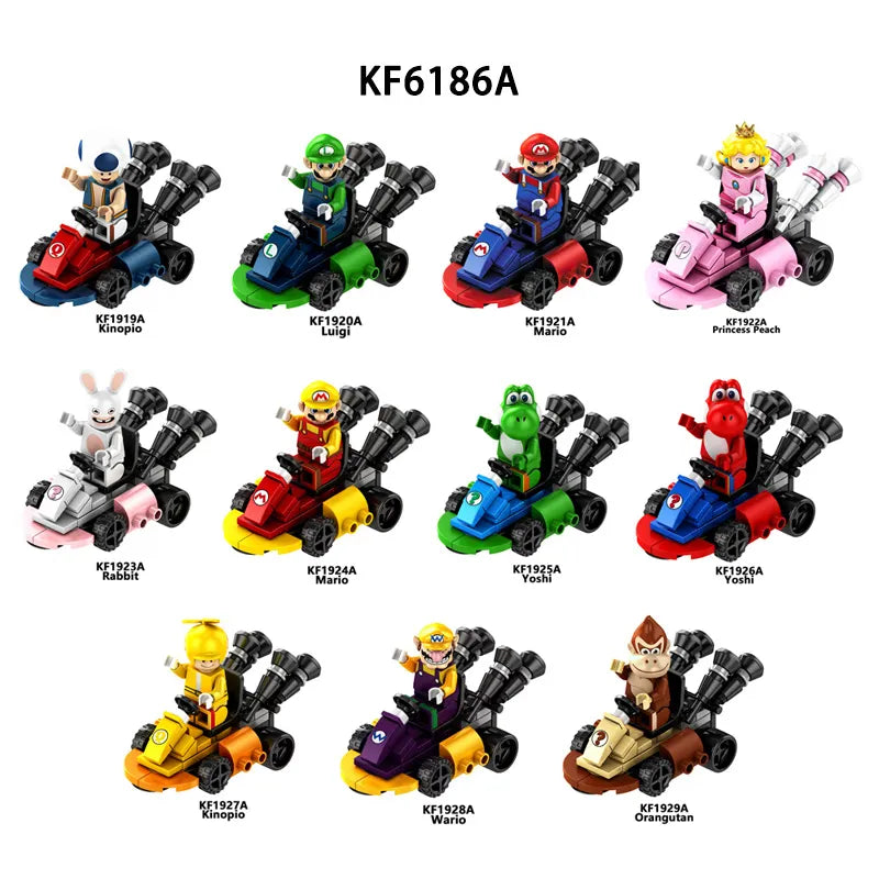 Zestaw figurek Super Mario - Zestaw x11