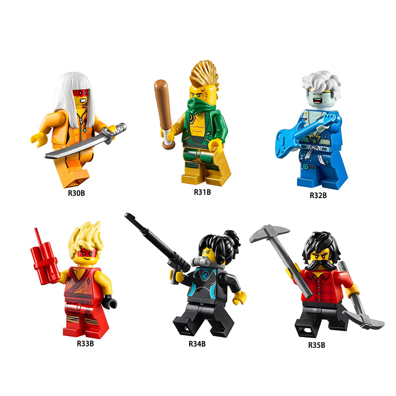 Zestaw figurek Ninjago - Zestaw x6