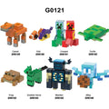 Zestaw figurek Minecraft - Zestaw x8