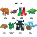 Zestaw figurek Minecraft - Zestaw x8