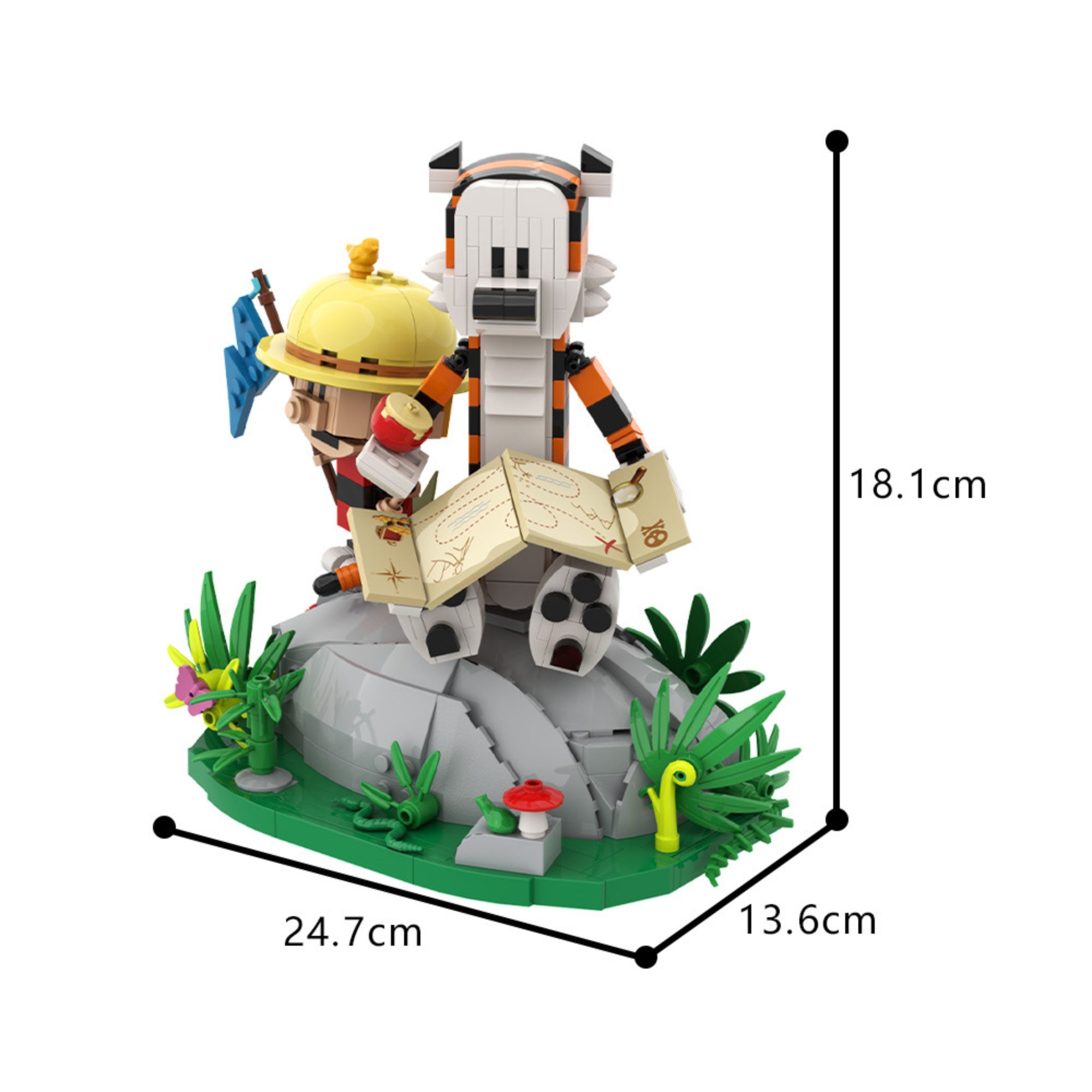 Zestaw klocków Calvin and Hobbes