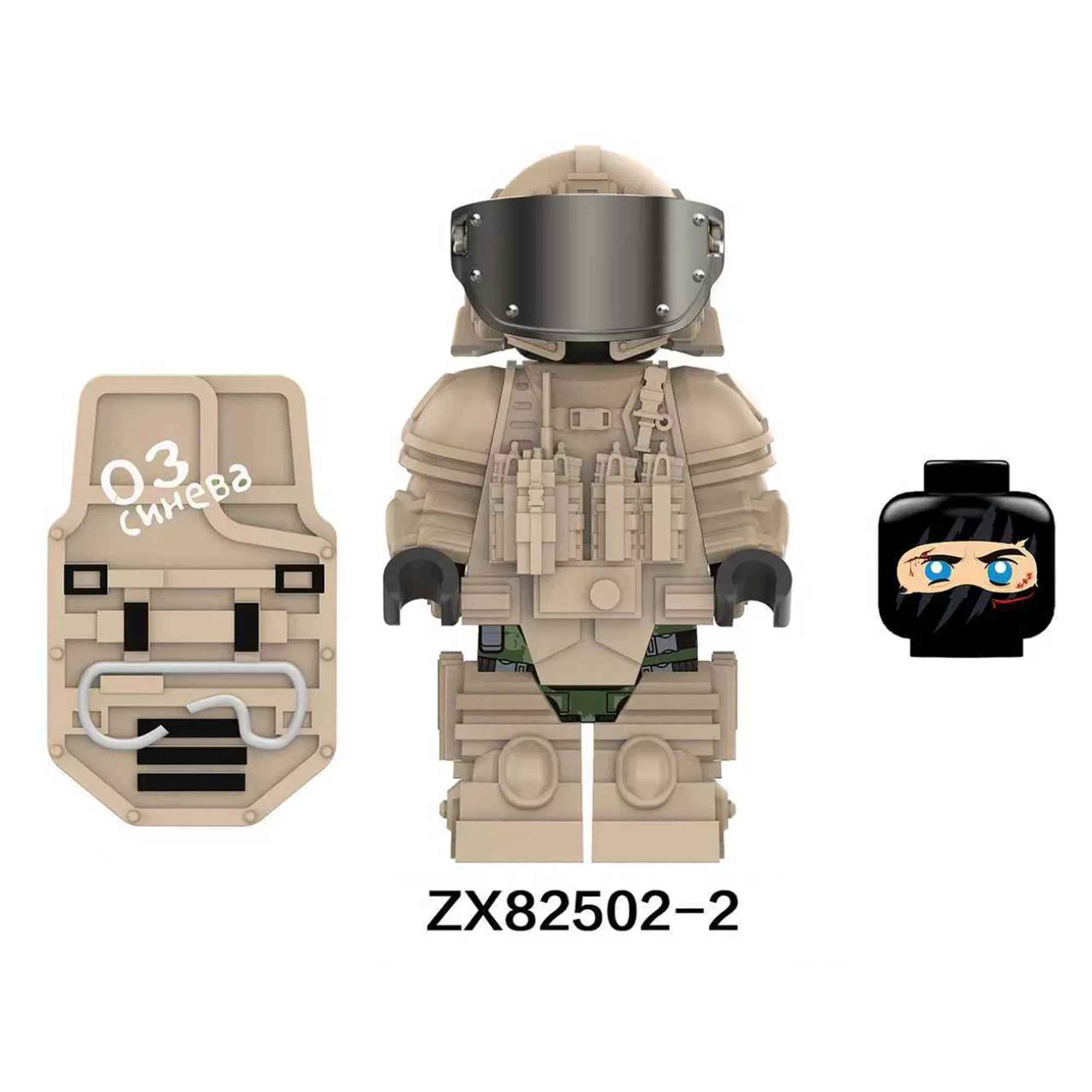 Zestaw figurek Military - ZX82502-2