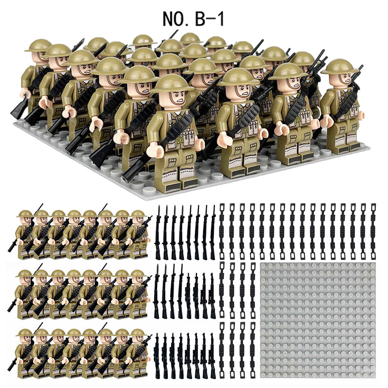 Zestaw figurek Military - B-1