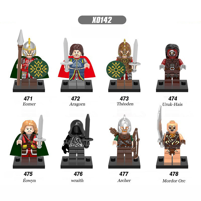 Zestaw figurek Lord of The Rings - Zestaw x8