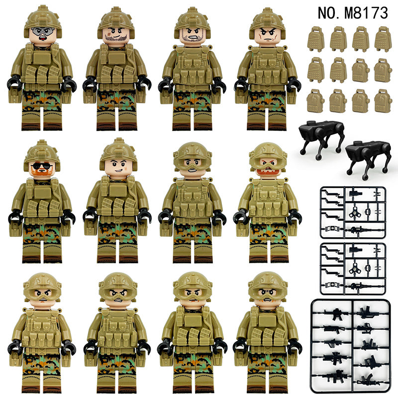 Zestaw figurek Military - Zestaw