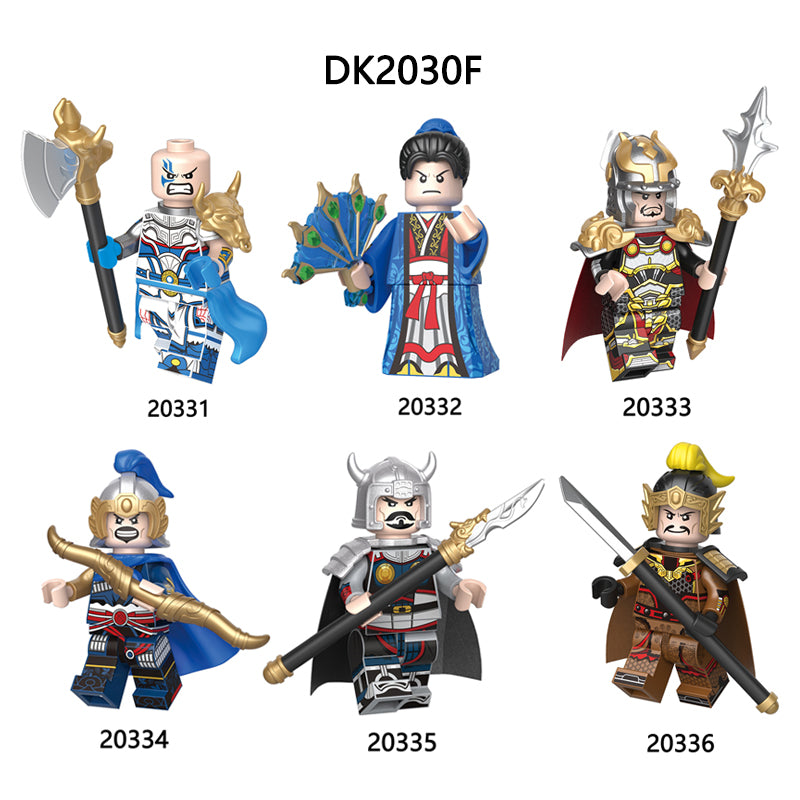 Zestaw figurek Three Kingdoms - Zestaw x6