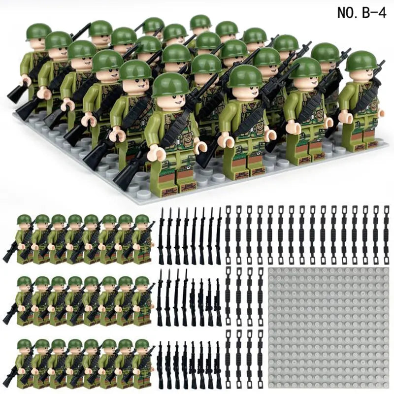 Zestaw figurek Military - B-4